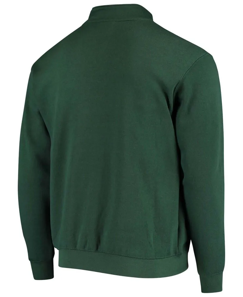 Men's Green Colorado State Rams Tortugas Logo Quarter-Zip Pullover Jacket