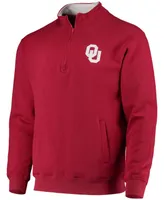 Men's Crimson Oklahoma Sooners Tortugas Logo Quarter-Zip Jacket