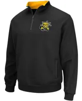 Men's Black Wichita State Shockers Tortugas Logo Quarter-Zip Jacket