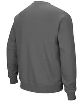 Colosseum Men's Colorado State Rams Arch & Logo Tackle Twill Pullover Sweatshirt