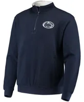 Men's Navy Penn State Nittany Lions Tortugas Logo Quarter-Zip Jacket