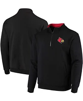 Men's Louisville Cardinals Tortugas Logo Quarter-Zip Jacket