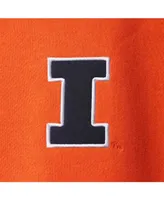 Men's Orange Illinois Fighting Illini Tortugas Logo Quarter-Zip Jacket