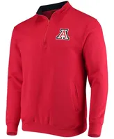 Men's Red Arizona Wildcats Tortugas Logo Quarter-Zip Jacket