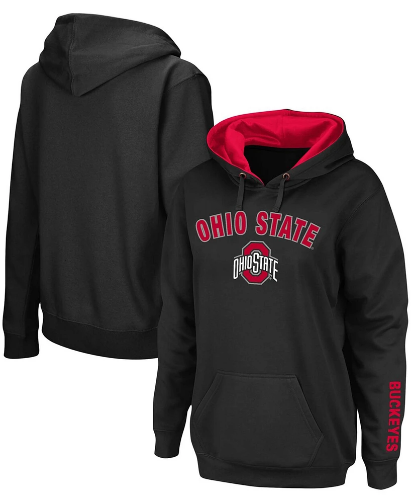 Women's Ohio State Buckeyes Arch Logo 1 Pullover Hoodie