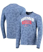 Men's Royal Buffalo Bills Camo Performance Long Sleeve T-shirt