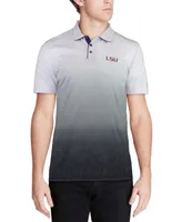 Men's Gray Lsu Tigers Magic Team Logo Polo Shirt