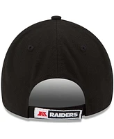 Big Boys and Girls Black Las Vegas Raiders League 9Forty Adjustable Hat