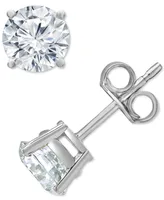Diamond Solitaire Stud Earrings (3/4 ct. t.w.) 14k White or Yellow Gold