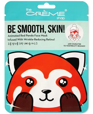 The Creme Shop Be Smooth, Skin! Animated Red Panda Face Mask
