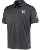 Men's Charcoal Maryland Terrapins Oht Military-Inspired Appreciation Digital Camo Polo