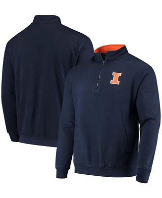 Men's Colosseum Illinois Fighting Illini Tortugas Logo Quarter-Zip Jacket