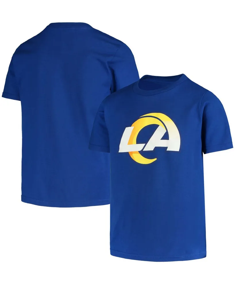 Youth Royal Los Angeles Rams Rams House T-Shirt