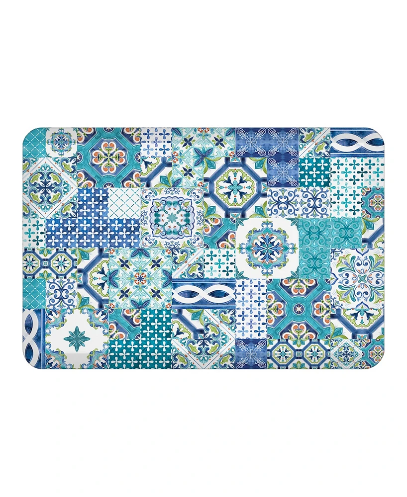 Callisto Tiles Kitchen Mat, 20" x 30"