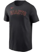 Men's Mike Yastrzemski Black San Francisco Giants Name and Number T-shirt