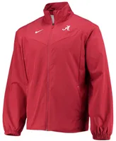 Men's Crimson Alabama Crimson Tide 2021 Sideline Full-Zip Jacket