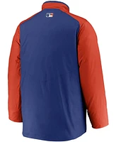 Men's Royal, Orange New York Mets Authentic Collection Dugout Full-Zip Jacket