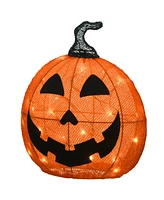 National Tree Company 16" Pre-Lit Happy Jack-o-Lantern
