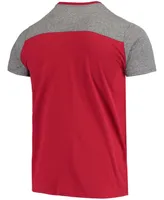 Men's Cardinal, Gray Arizona Cardinals Field Goal Slub T-shirt