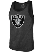 Men's Darren Waller Heathered Black Las Vegas Raiders Name Number Tri-Blend Tank Top