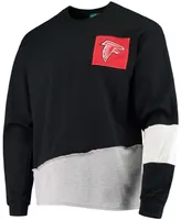 Men's Black Atlanta Falcons Angle Long Sleeve T-shirt