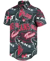 Men's Navy Houston Texans Thematic Button-Up Shirt