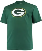 Men's Big and Tall Aaron Rodgers Green Bay Packers Player Name Number T-shirt