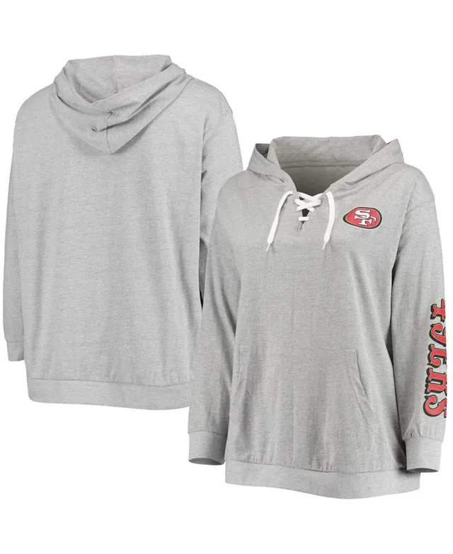 Buffalo Bills G-III 4Her by Carl Banks Women's Championship Ring Pullover  Hoodie - Heathered Gray/Royal