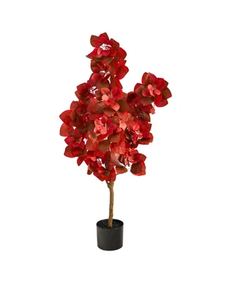 4' Autumn Pomegranate Artificial Tree