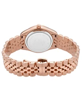 GV2 Women's Naples Rose-Tone Ion Plating Swiss Quartz Bracelet Watch 34 mm - Rose Gold