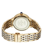 GV2 Women's Astor Two-Tone Stainless Steel and Ion Plating Swiss Quartz Bracelet Watch 40 mm - Gold