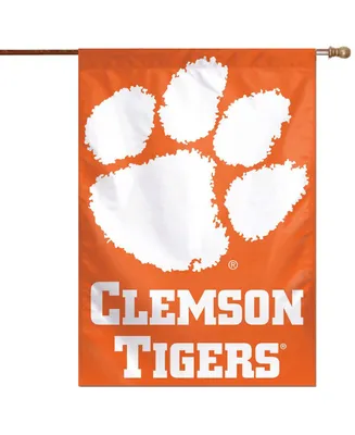 Multi Clemson Tigers 28" x 40" Logo Single-Sided Vertical Banner