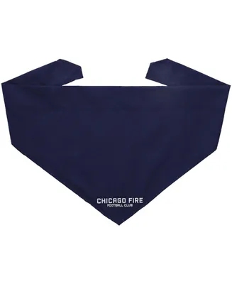 Navy Chicago Fire Pet Bandana