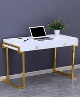 Juneau Lacquer Modern Computer Desk