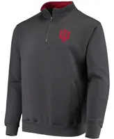 Men's Colosseum Indiana Hoosiers Tortugas Logo Quarter-Zip Jacket