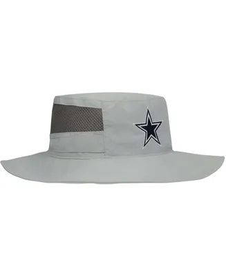 Columbia Gray Bora Bora Booney Ii Omni-Shade Coolmax Dallas Cowboys Bucket Hat
