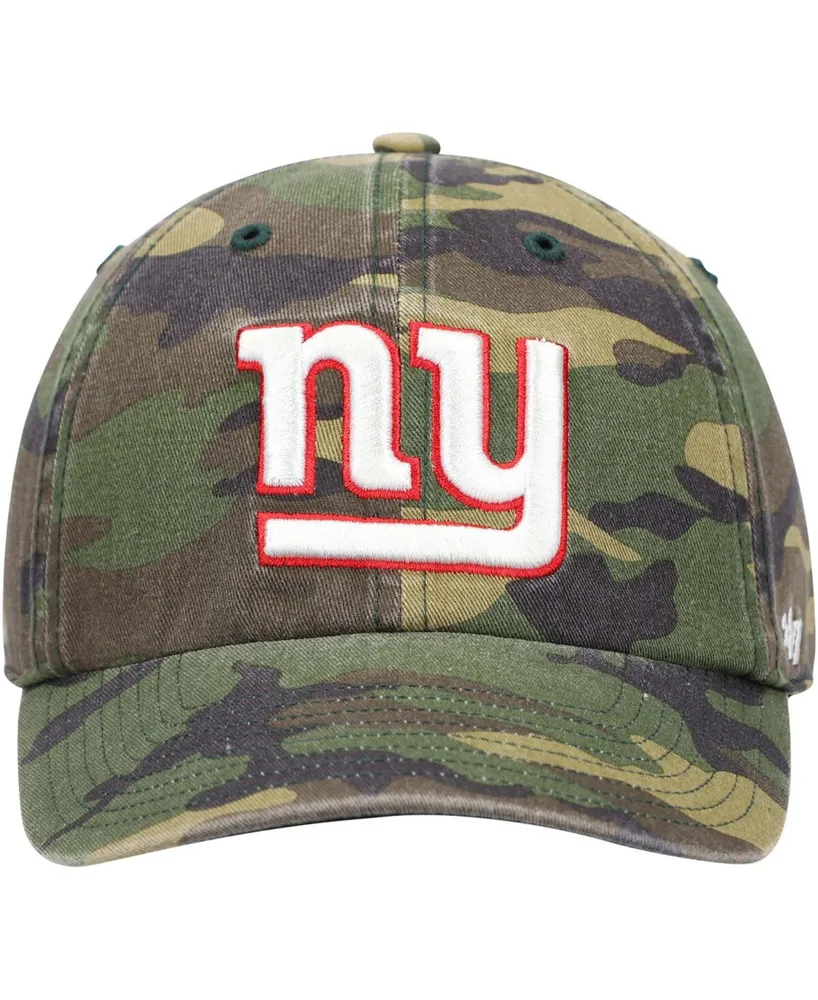 '47 Brand Men's New York Giants Woodland Clean Up Adjustable Cap