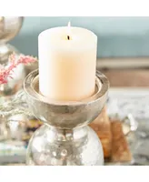 Glam Candlestick Holders - Silver