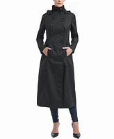 Women's Elana Water Resistant Long Trench Coat