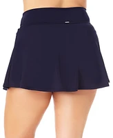 Anne Cole Plus Banded Swim Skirt