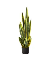 38" Sansevieria Artificial Plant