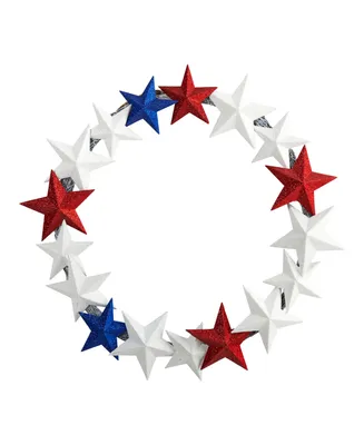 21" Americana Wreath with Stars