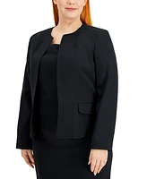 Le Suit Plus Cardigan Jacket & Sheath Dress