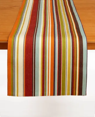 Terrain Stripe Table Runner, 72" x 14"