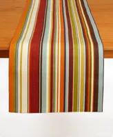 Terrain Stripe Table Runner, 72" x 14"