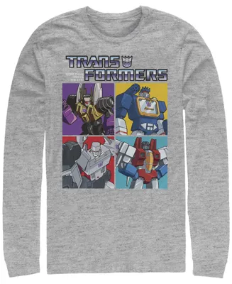 Men's Transformers Generations Decepticon Box Long Sleeve T-shirt