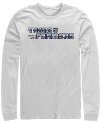 Men's Transformers Generations Decepticon Logo Long Sleeve T-shirt