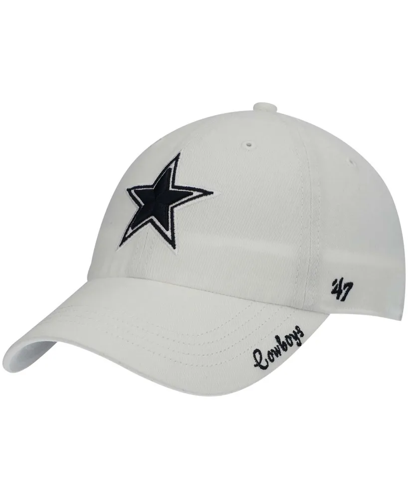 Women's White Dallas Cowboys Miata Clean Up Adjustable Hat