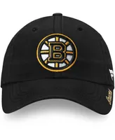 Women's Black Boston Bruins Core Primary Logo Adjustable Hat