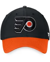 Men's Black Philadelphia Flyers Core Primary Logo Flex Hat